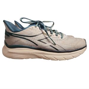 Diadora Equipe Nucleo Men Running Shoes Gray Mediterranean 10.5 Athletic Sneaker